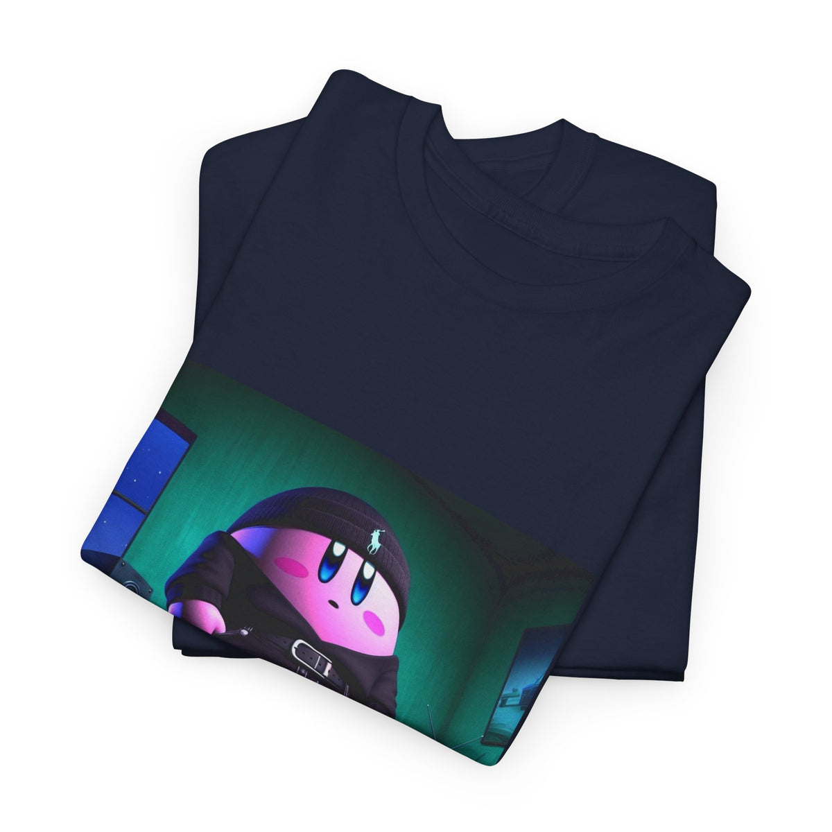 Drip Kirby Posing In His Crib Tee