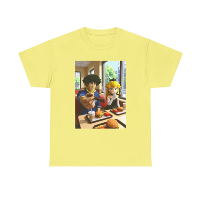Spike and Princess Peach Smoking Cigars Tee
