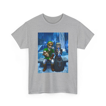 Stoner Link and Zelda Chillin' in Zora's Domain