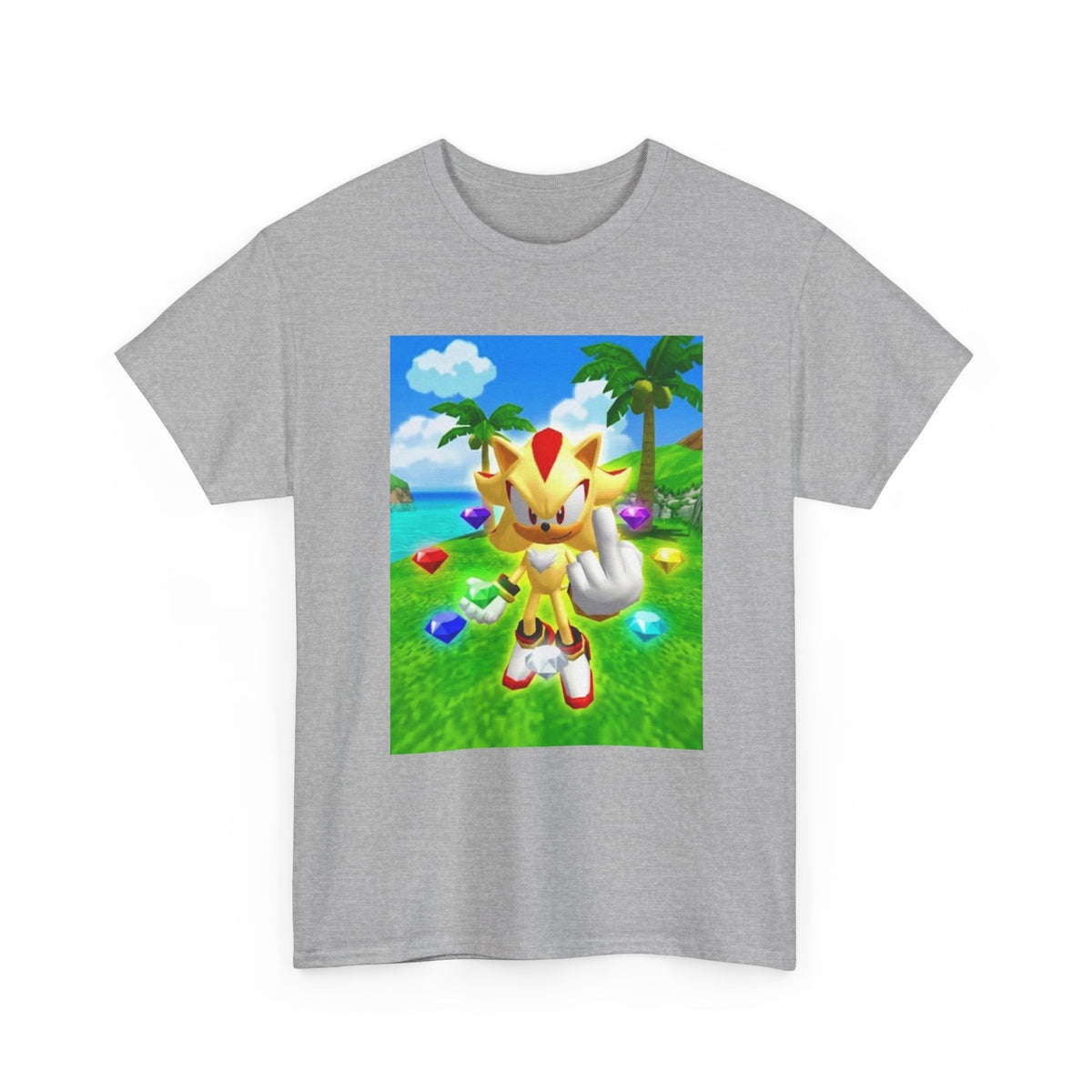Super Shadow Flipping The Bird Tee
