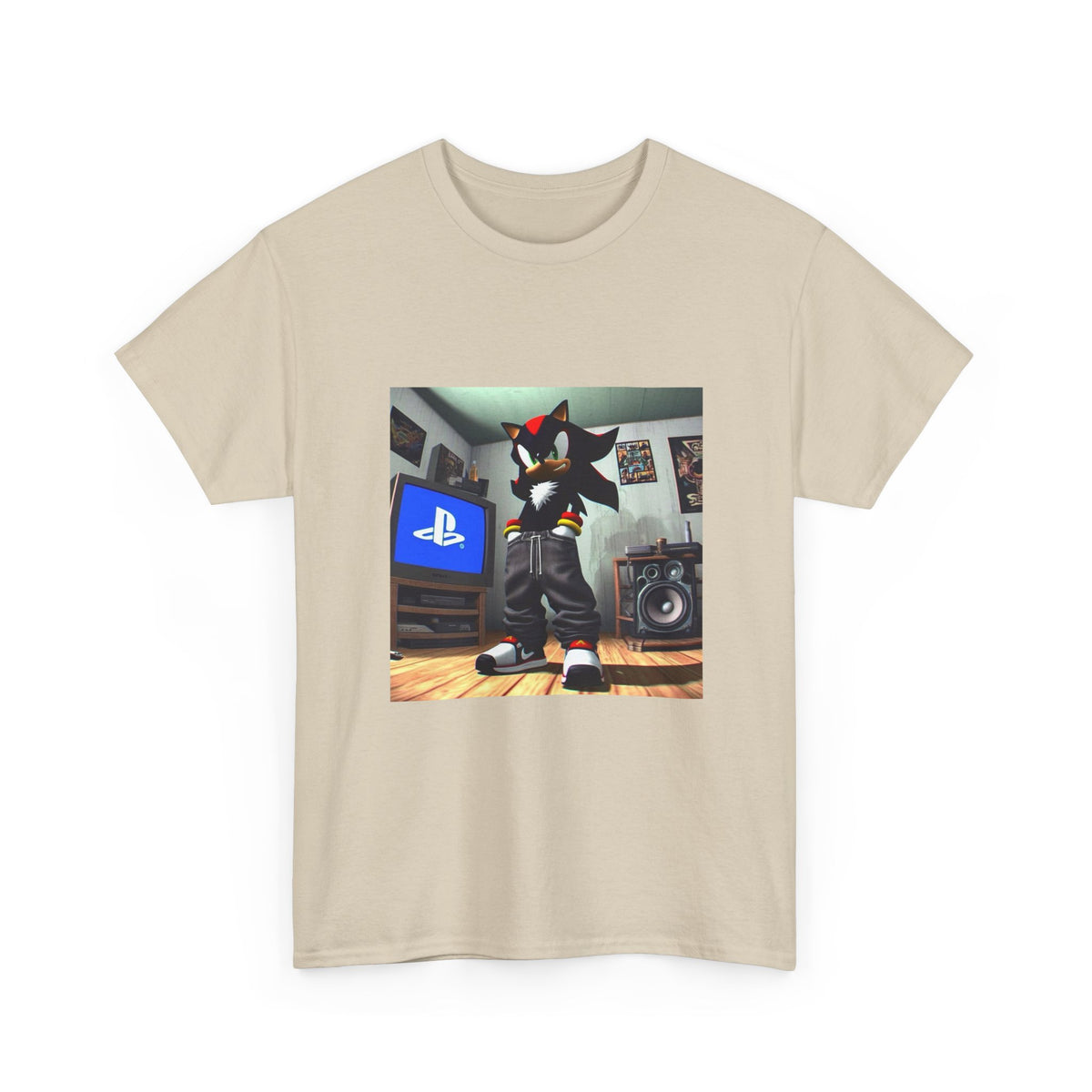 Shadow The Hedgehog's Y2K Drip Tee