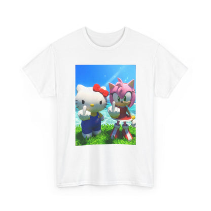 Hello Kitty And Amy Rose Flipping You Off
