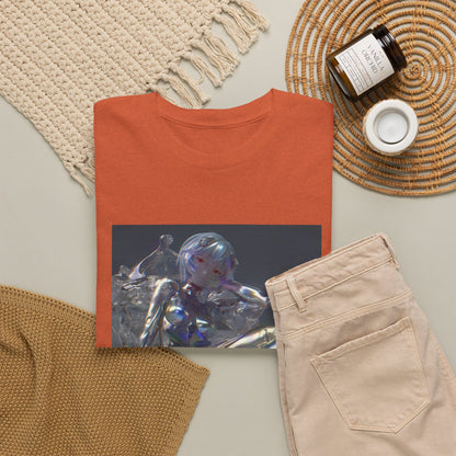 Liquid Chrome Flowing Tee
