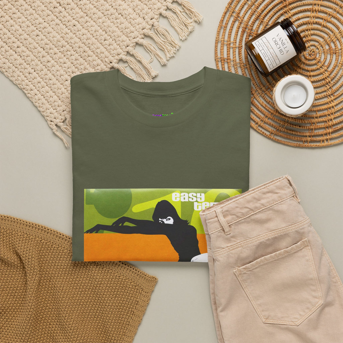Urban Green Pulse Graphic Tee