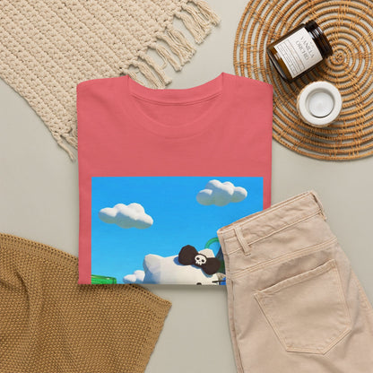 Edgy Kitty Flipping The Bird Tee