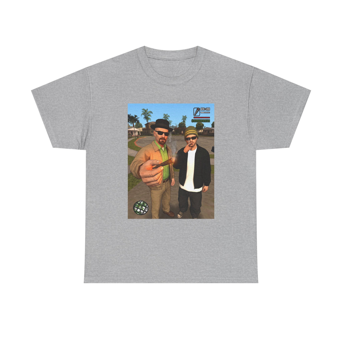 Walter And Jesse Smoking In San Andreas (Design 2)