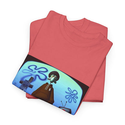 Drip Squidward Chilling In His Pad Tee
