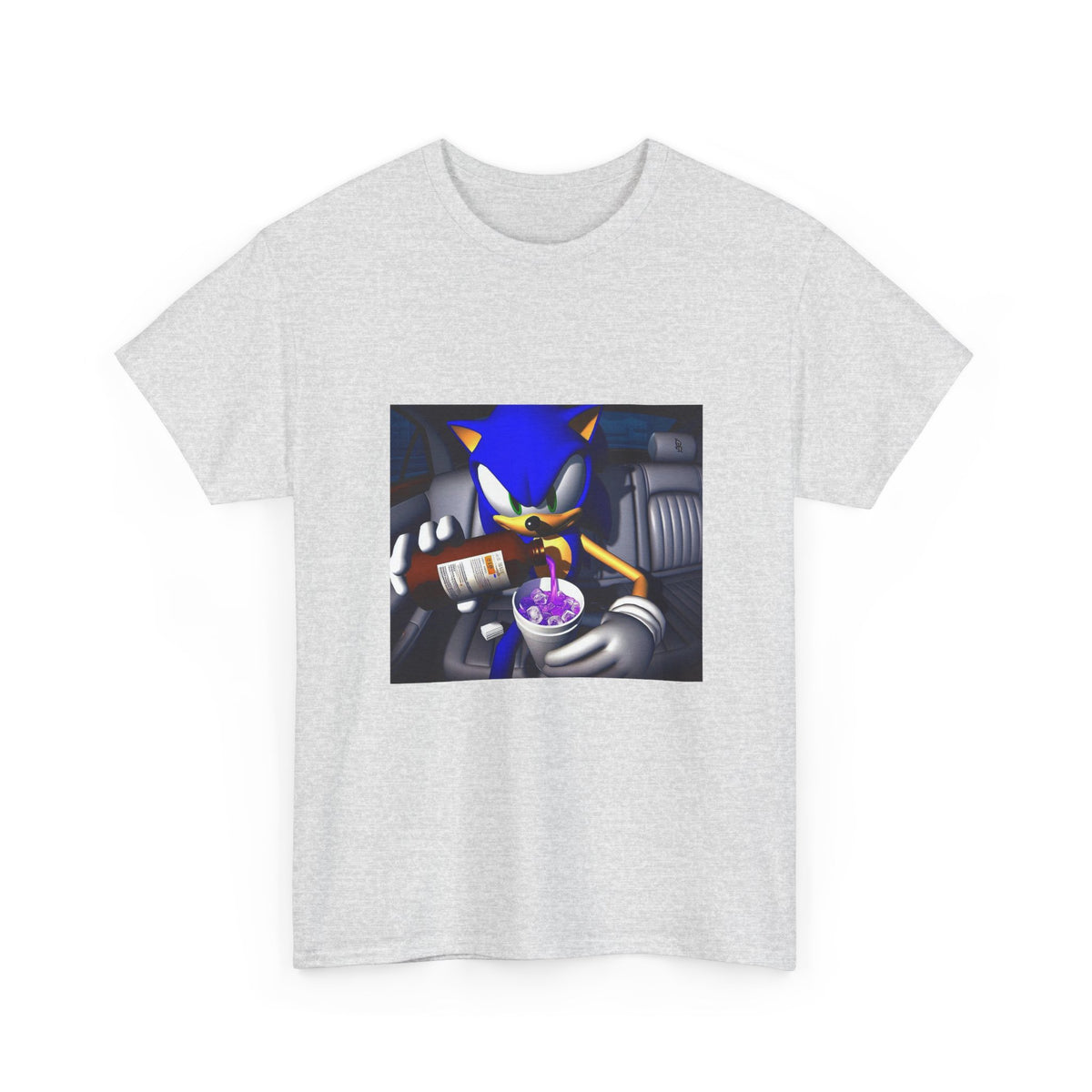 Sonic Pouring Up In The Ride Tee
