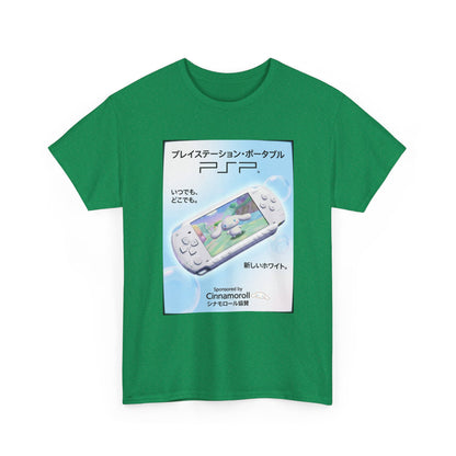 Cinnamoroll Gaming On PSP Tee