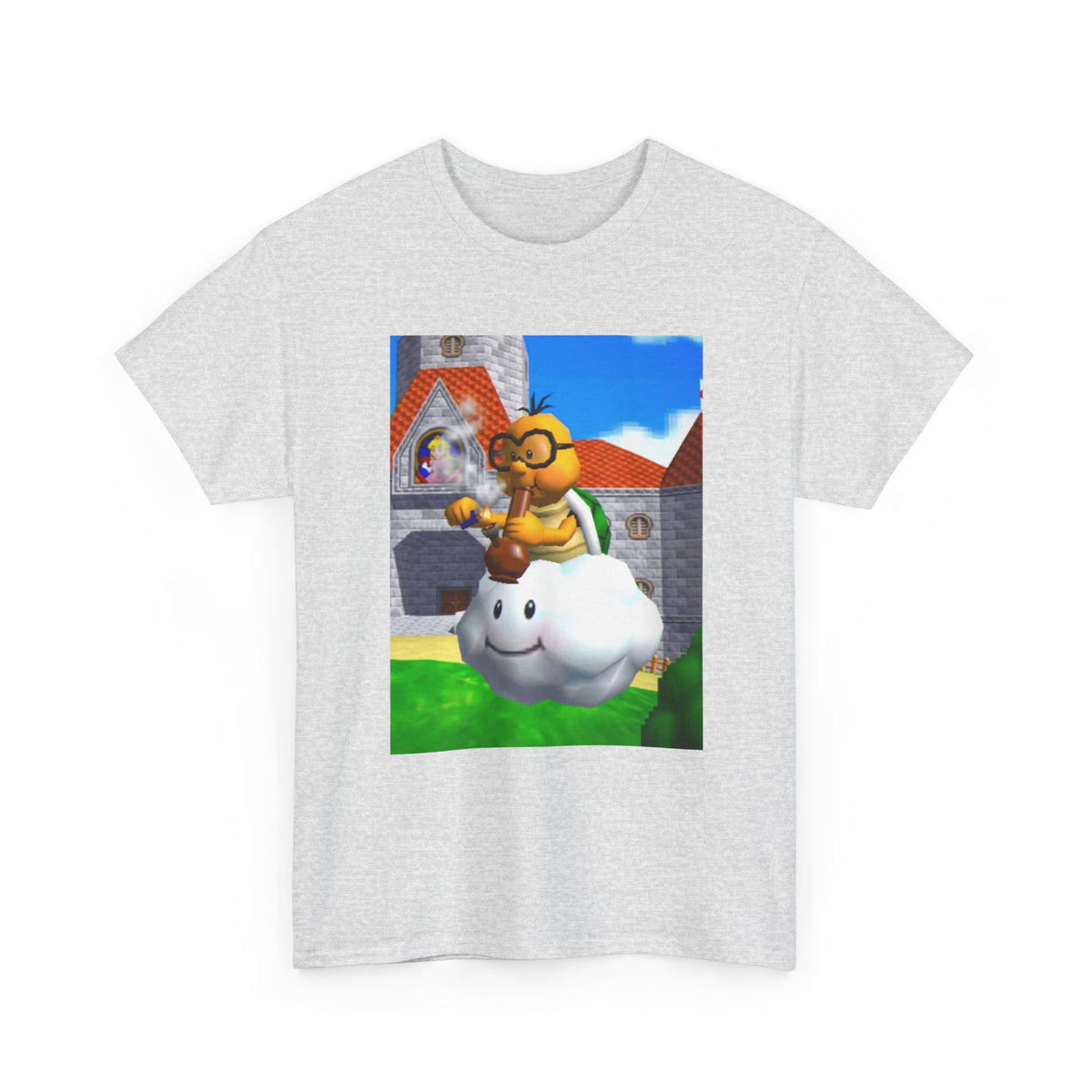 Lakitu Chilling On Cloud Smoking Tee