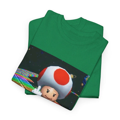 Toad Flipping The Bird On Rainbow Road