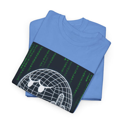 Wireframe Boo Giving The Finger Tee