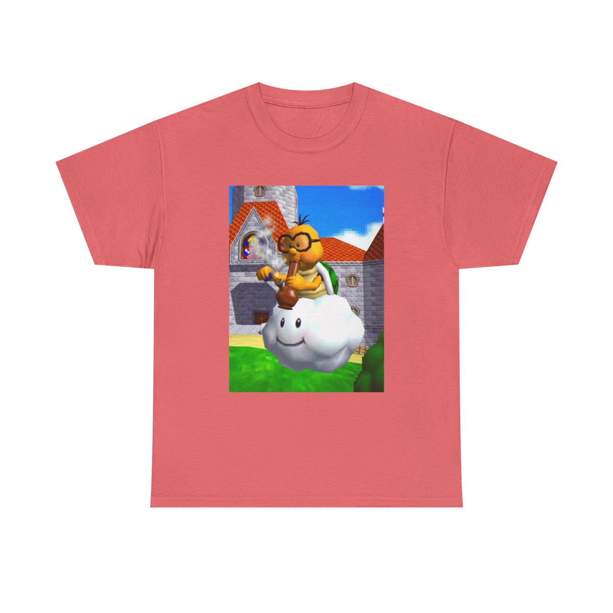 Lakitu Chilling On Cloud Smoking Tee