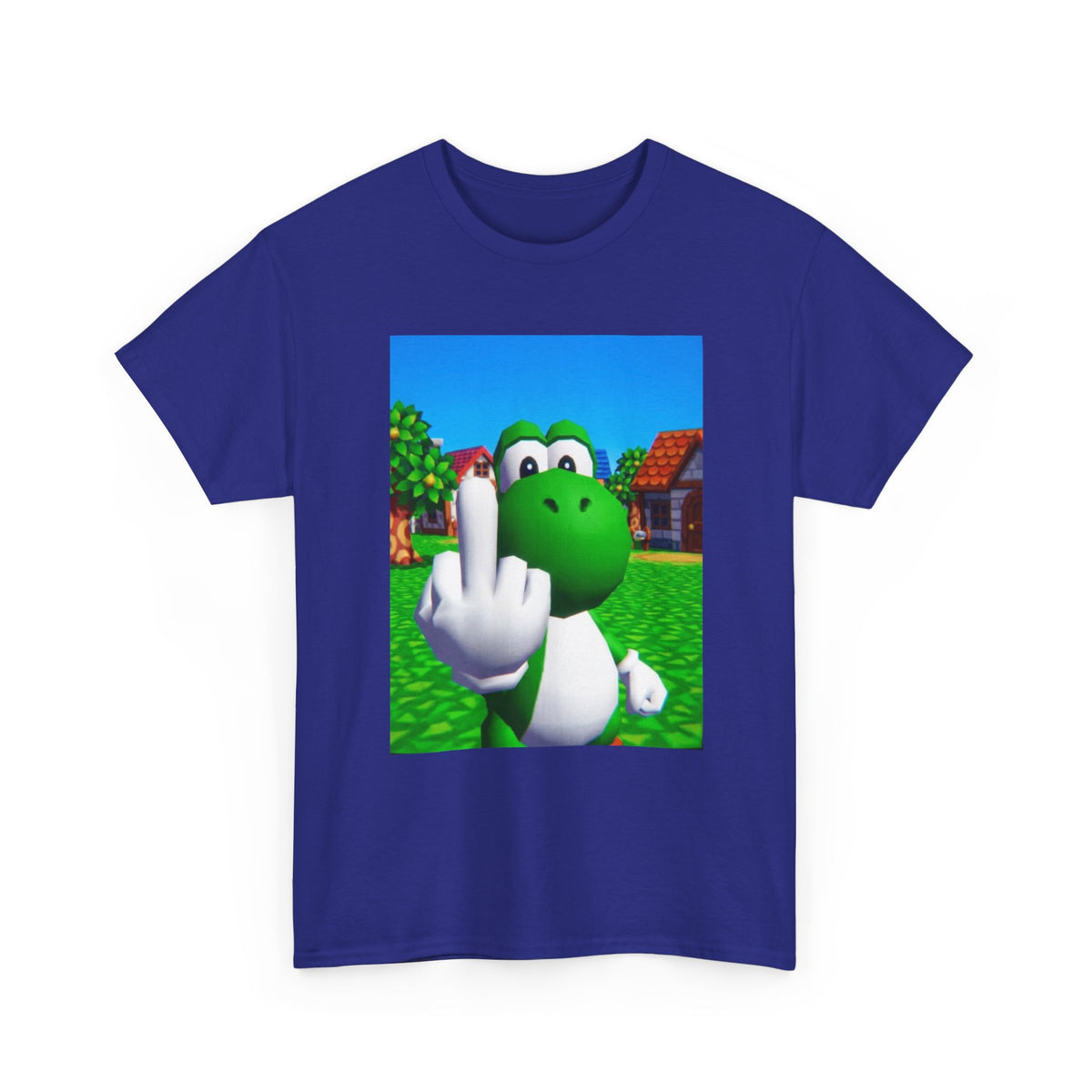Yoshi Giving The Finger Tee (Design 6)