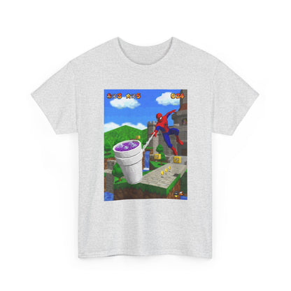 Spidey Swings With Lean In Mario World Tee
