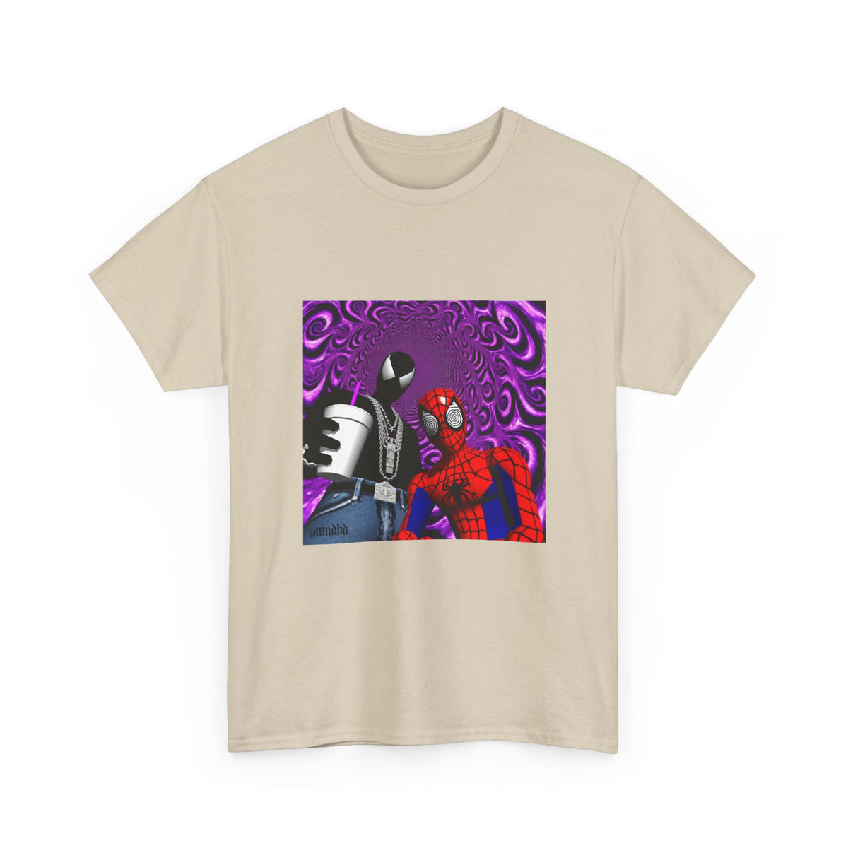 Symbiote & Spider-Man Lean Scene Tee