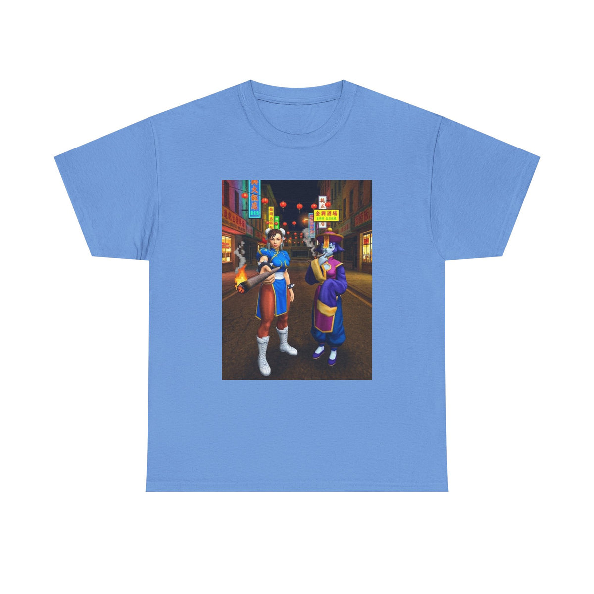 Chun-Li And Hsien-Ko Getting High In Chinatown