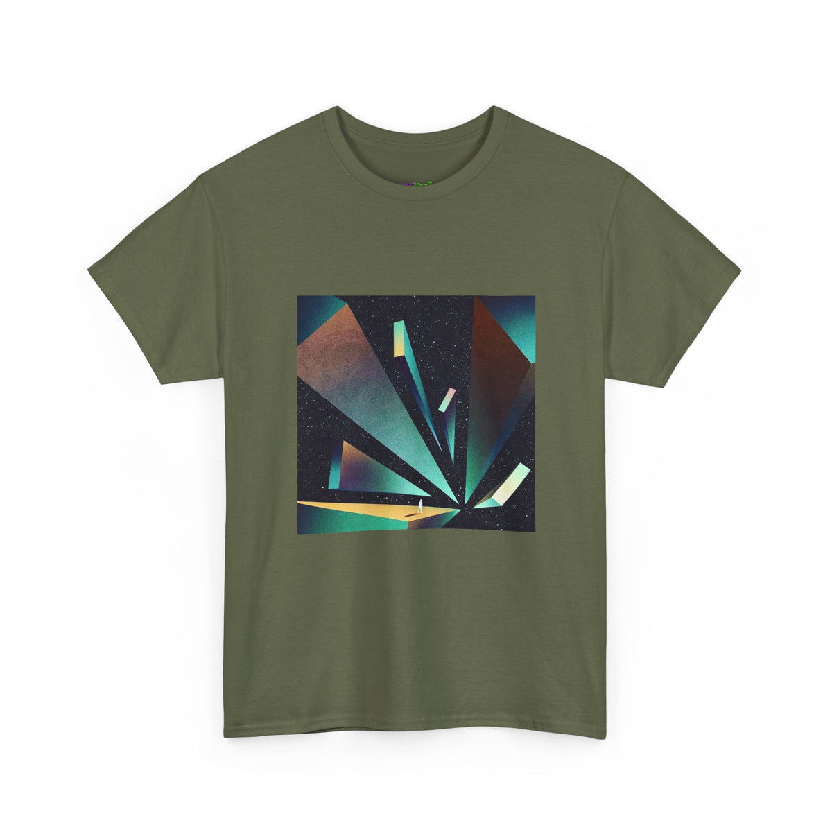 Violet Aluras Glowing Typography Tee