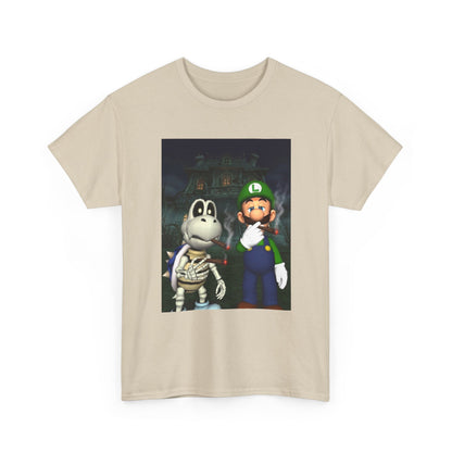 Luigi and Dry Bones Smoking Blunts Tee
