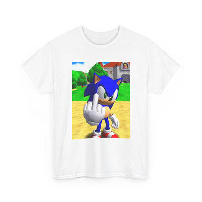 Sonic Flipping The Bird Tee