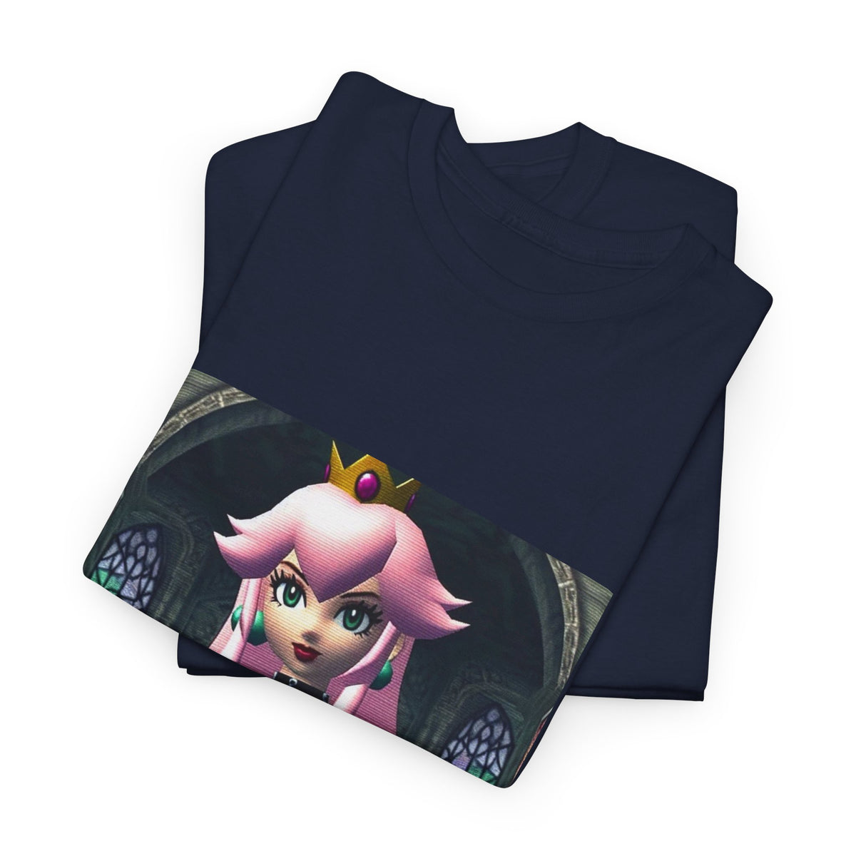 Goth Princess Peach In The Castle Tee