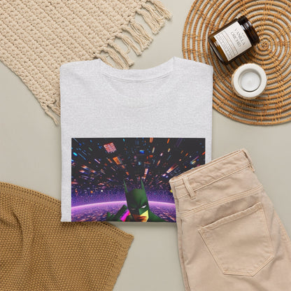 Batman Flips Off Reality On Psychedelic Tee