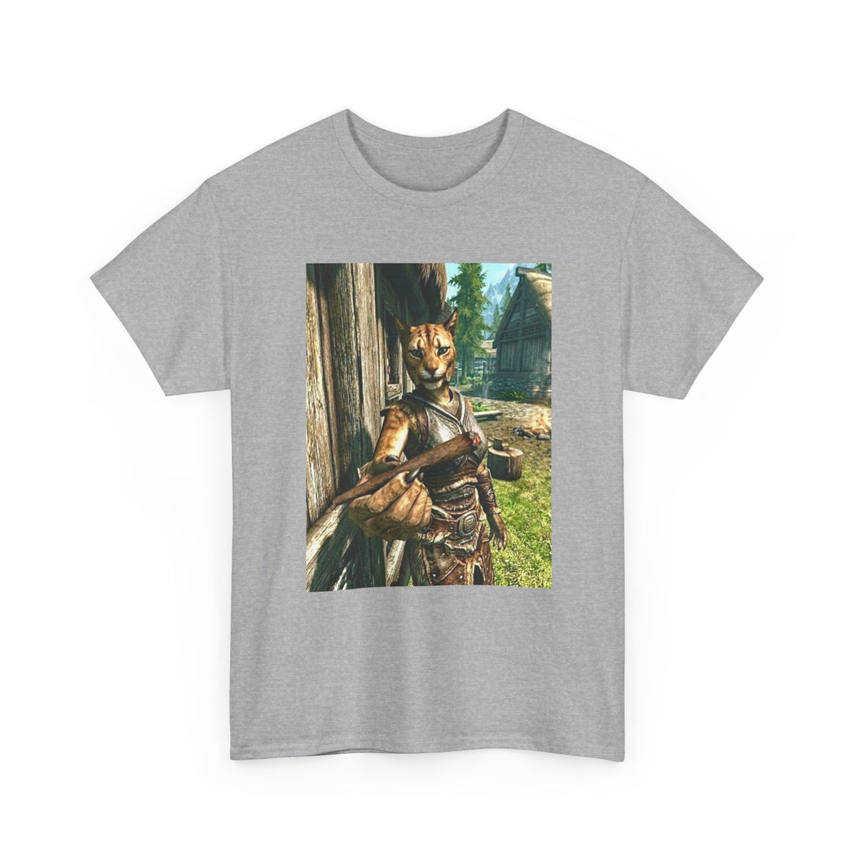 Khajiit Offering A Blunt Tee
