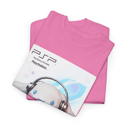 Cinnamoroll Gaming With Headphones On PSP