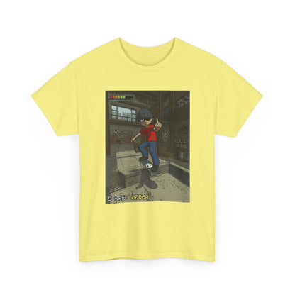 Rebellious Skater Flips Off Warehouse Scene