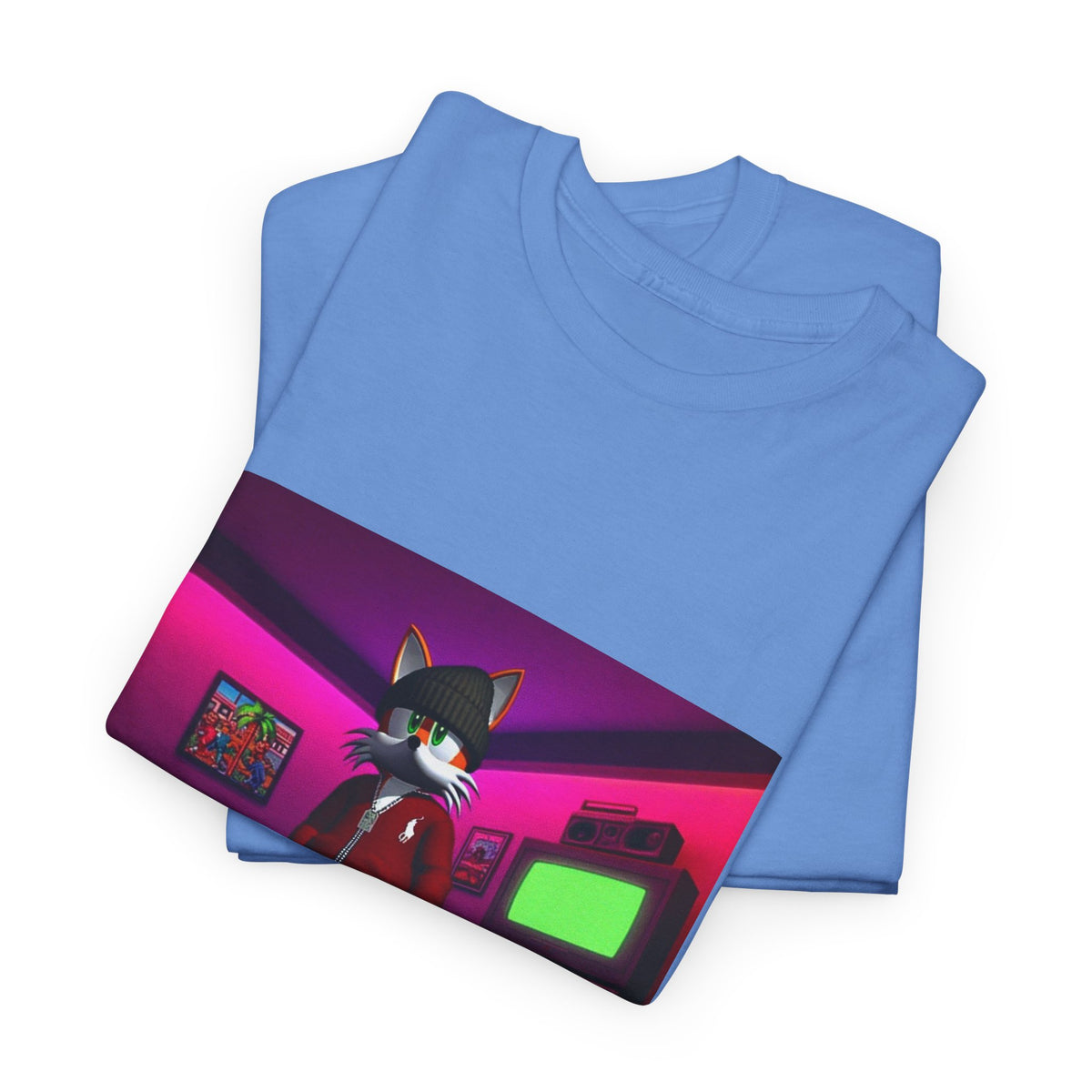 Swagged-Out Fox In Retro Chill Pad