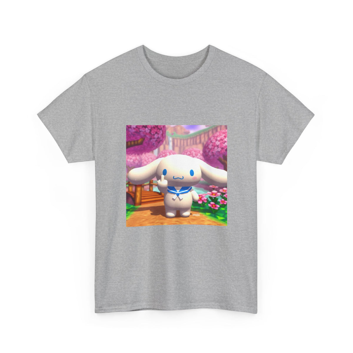 Cinnamoroll Showing The Middle Finger Tee