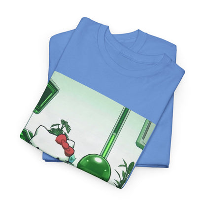 Hello Kitty And Blob Giving The Finger Tee