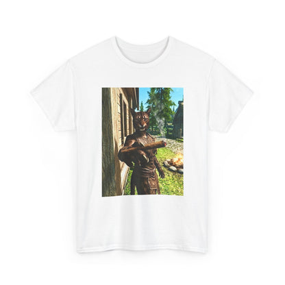 Khajiit Taking A Big Hit Tee