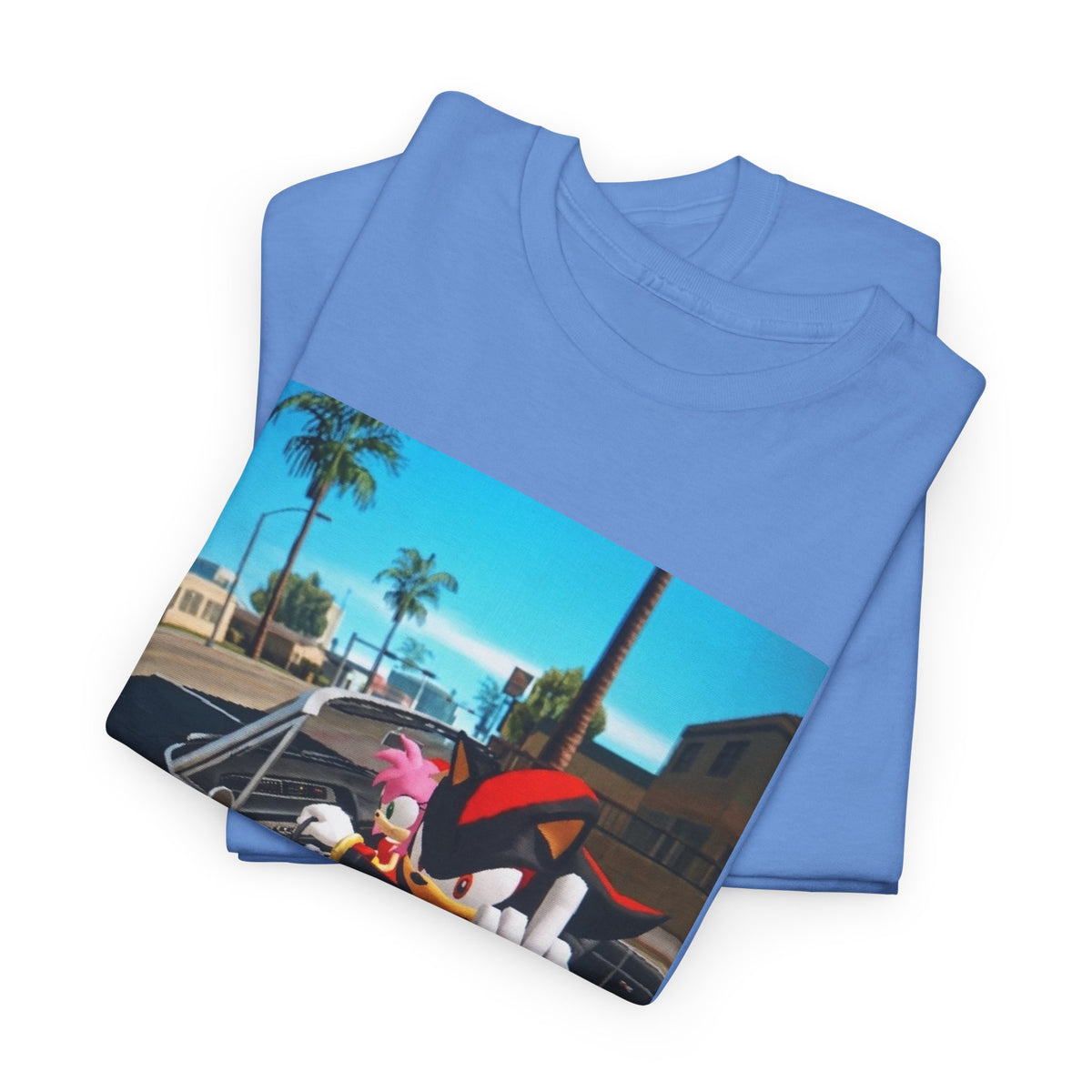 Shadow The Hedgehog Driving With Attitude Tee
