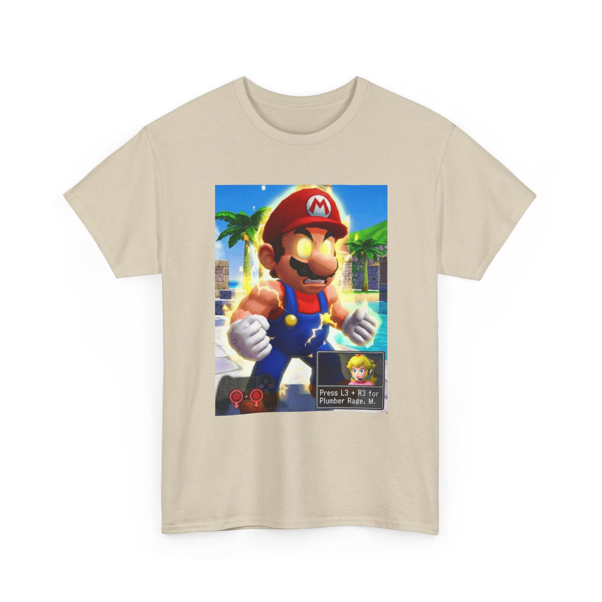 Supercharged Plumber Rage Mario Tee