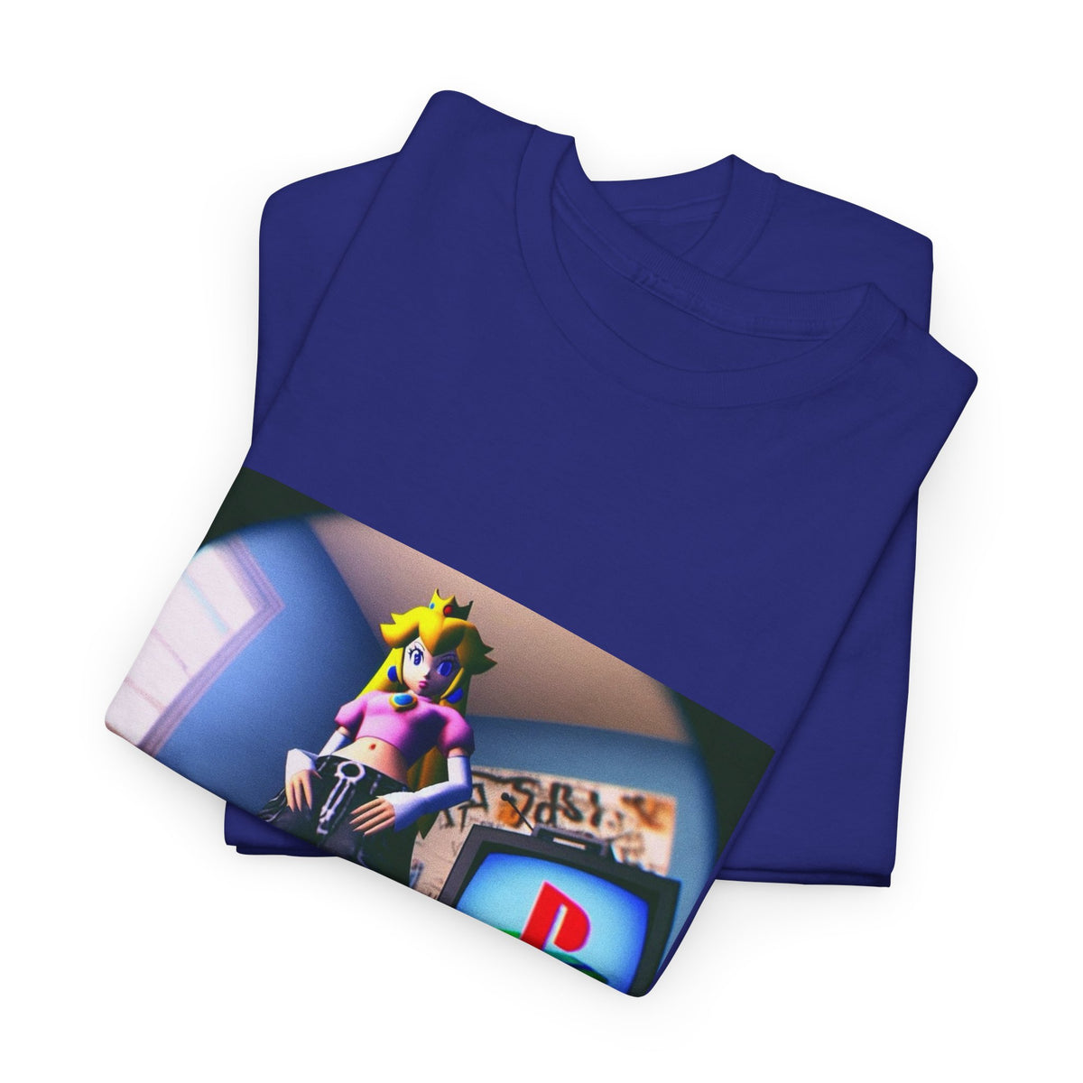 Princess Peach Y2K Drip Tee