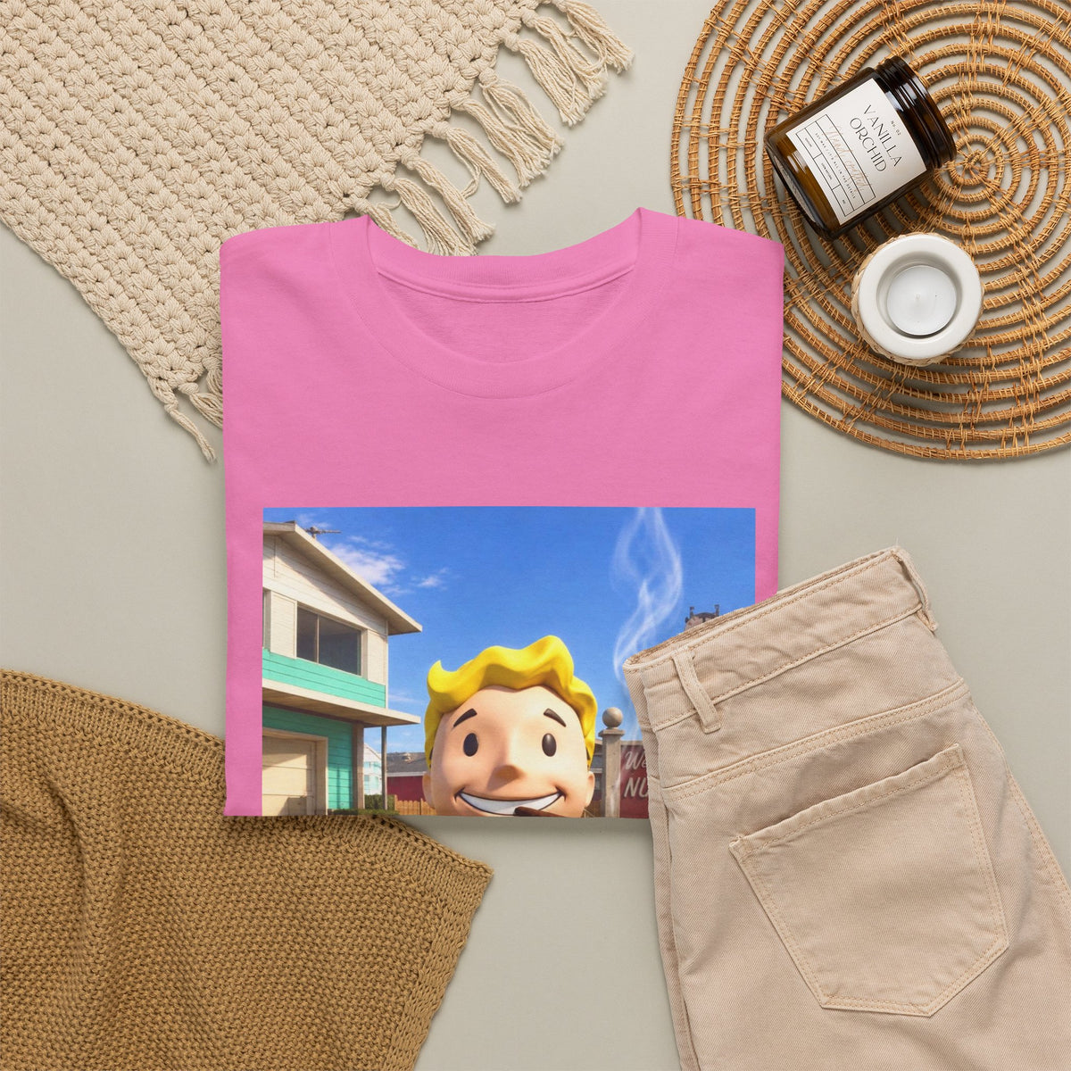 Vault Boy Smoking Blunt In Nuketown