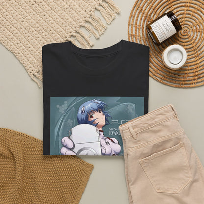 Rei Ayanami Holds PSP Console Tee