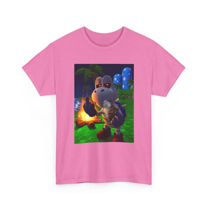 Dry Bones Giving The Finger Smoking Cigar Tee