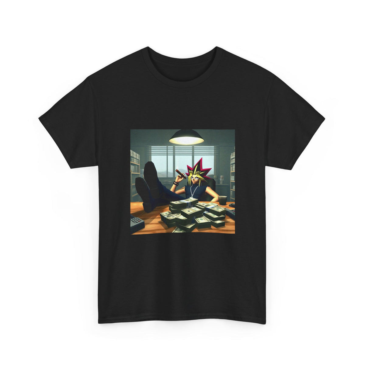 Money Face Grinning On Tee