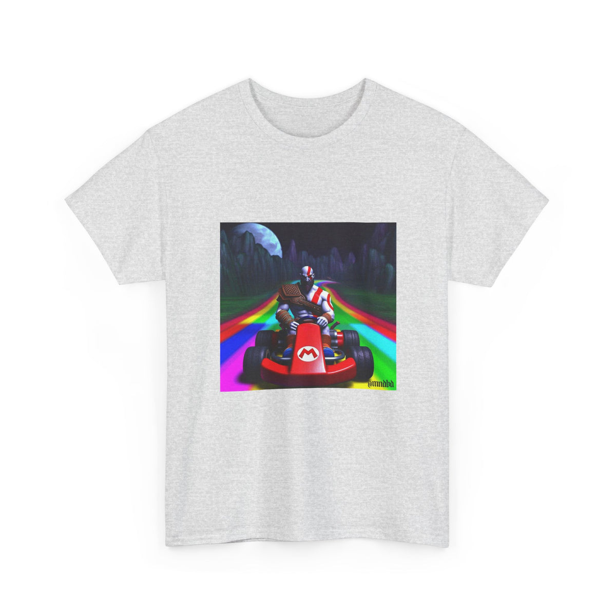 Kratos Drifting The Rainbow Road Tee