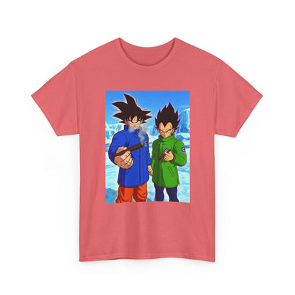 Goku and Vegeta Smoking in the Snow Tee