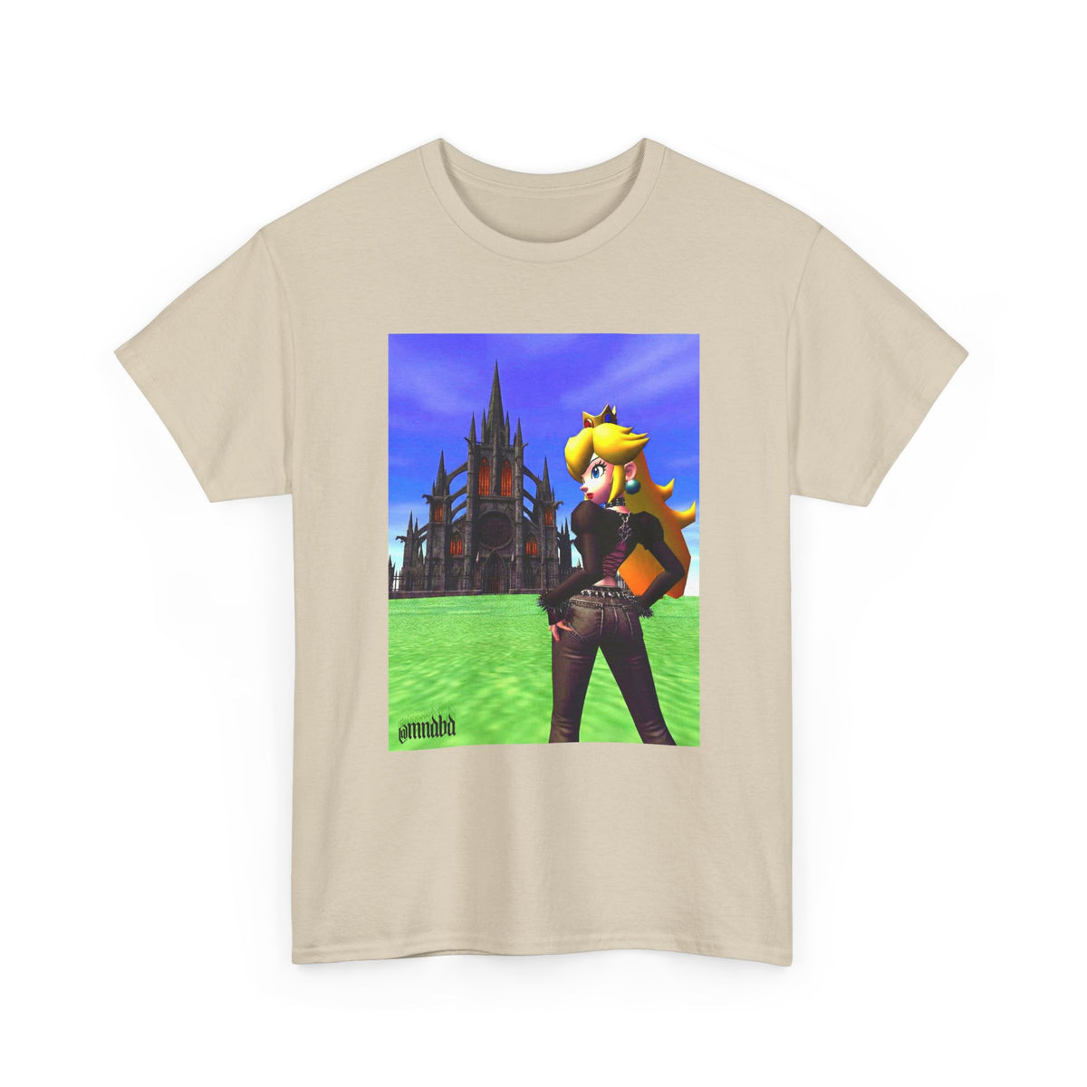 Goth Peach Rocking Goth Castle Tee