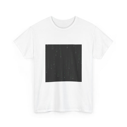 Neon Figure In Cyber Shower Tee