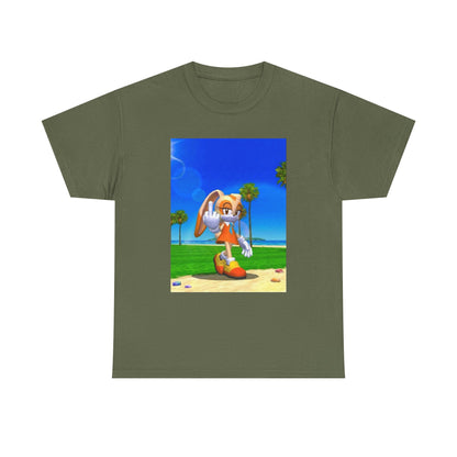 Cream The Rabbit Giving The Finger Tee