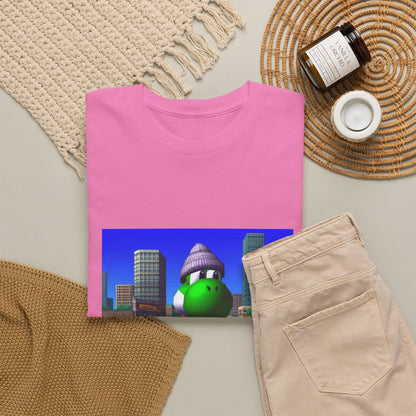 Chill Yoshi On Bench City Vibes Tee