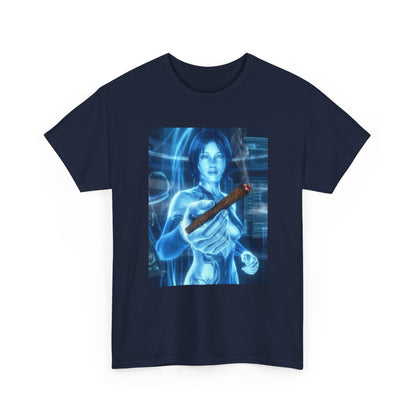 Holographic Babe Passing The Blunt Tee