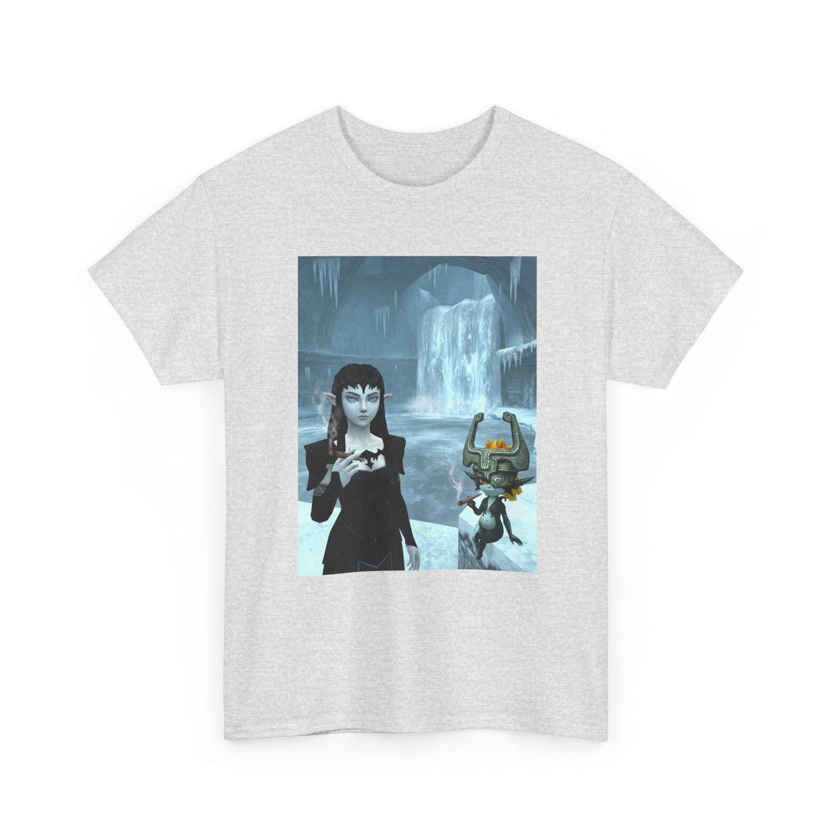 Zant And Midna Smoking In Snowpeak Ruins