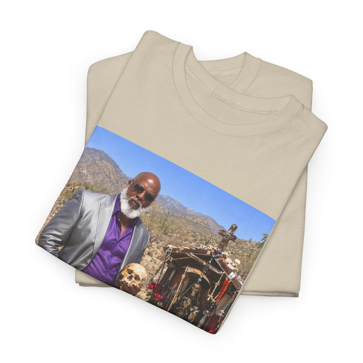 Dr. Clovis — Terra‑Gold Gilded Pistol