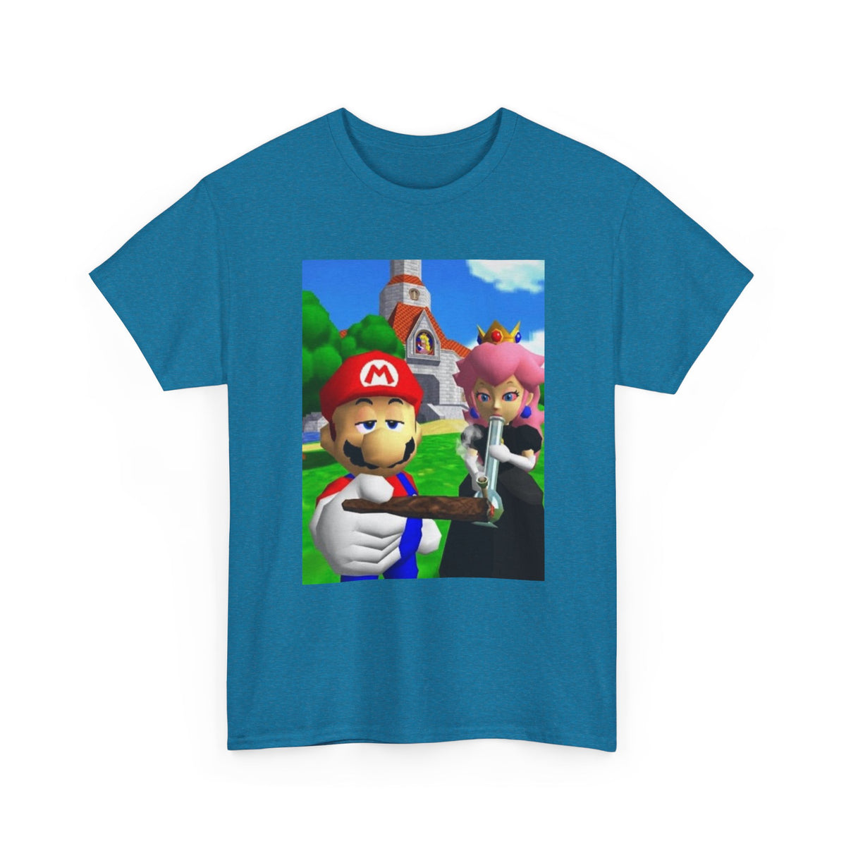 Mario & Peach Getting High At The Castle